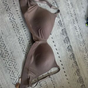 Elegant Brown Women's Victoria Secret Wireless Bra